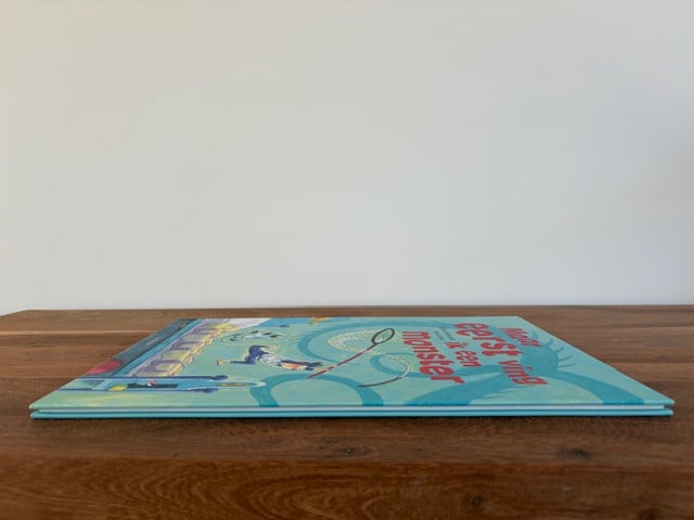 Maar eerst ving ik een monster | Tjibbe Veldkamp