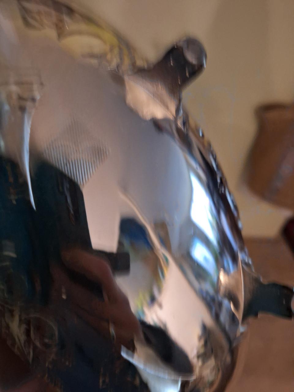 Mooie verzilverde schaal