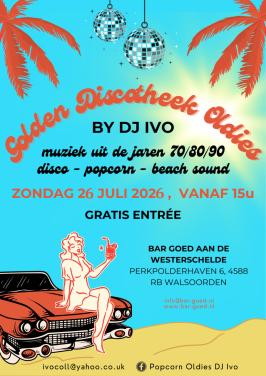 Disco Dans @ The Beach Disco Soul Salsa Mambo Popcorn Lounce Afro