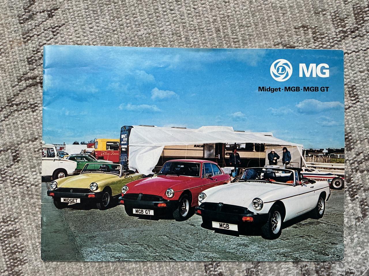MG MGB GT toen MG nog MG was