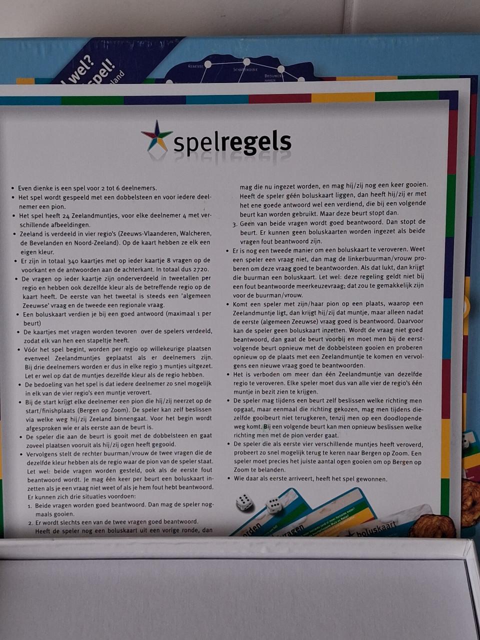 Kennisspel Even Dienke over Zeeland en de Zeeuwen