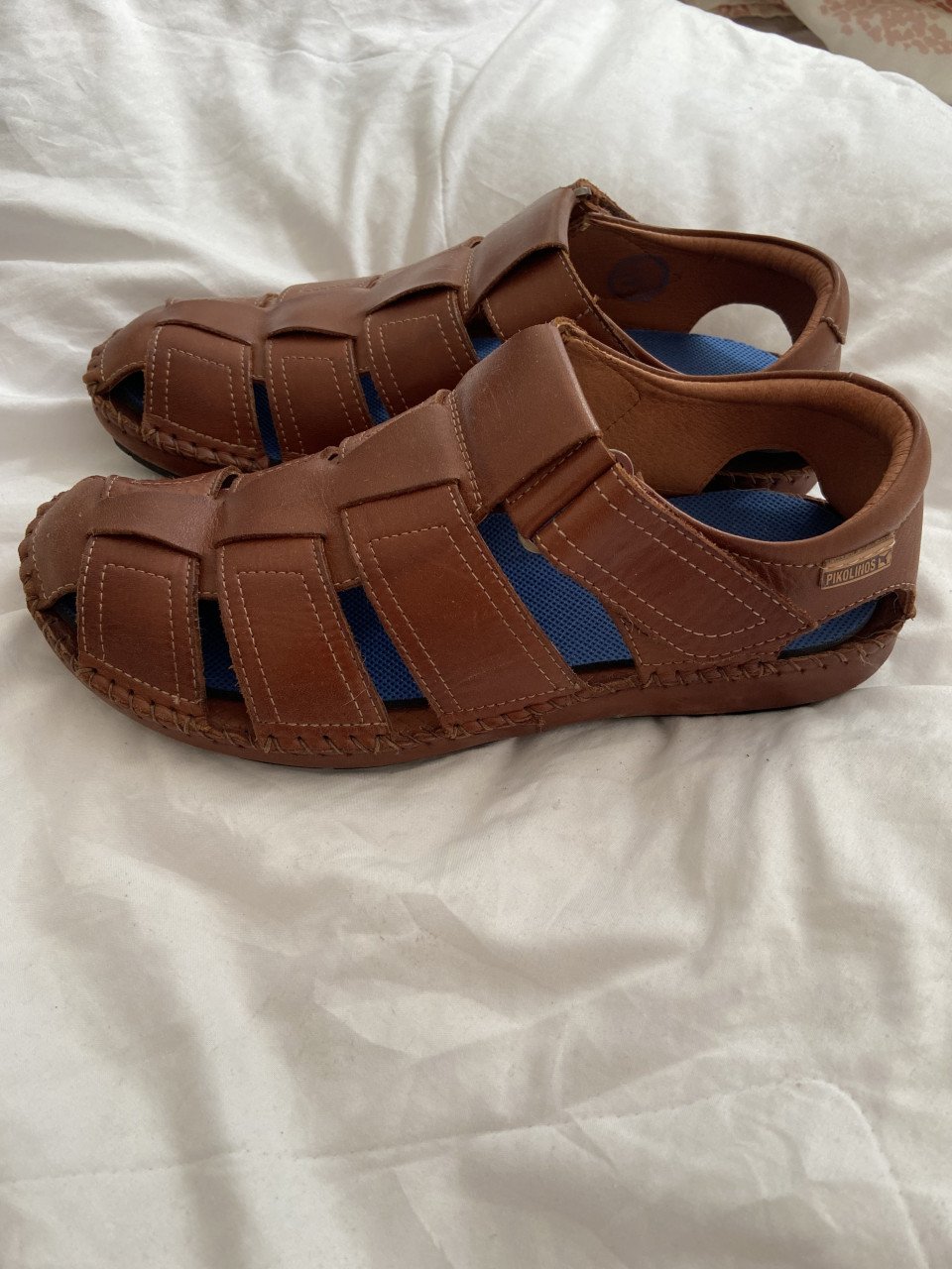 Leren sandalen heren