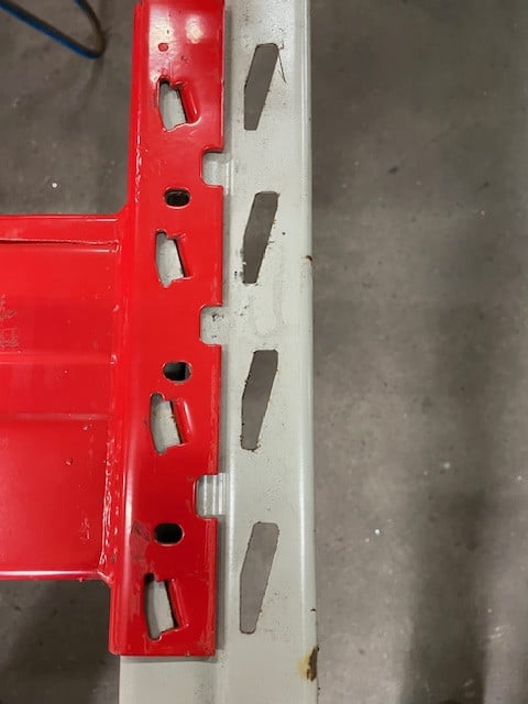 2 sets gebruikte palletstelling