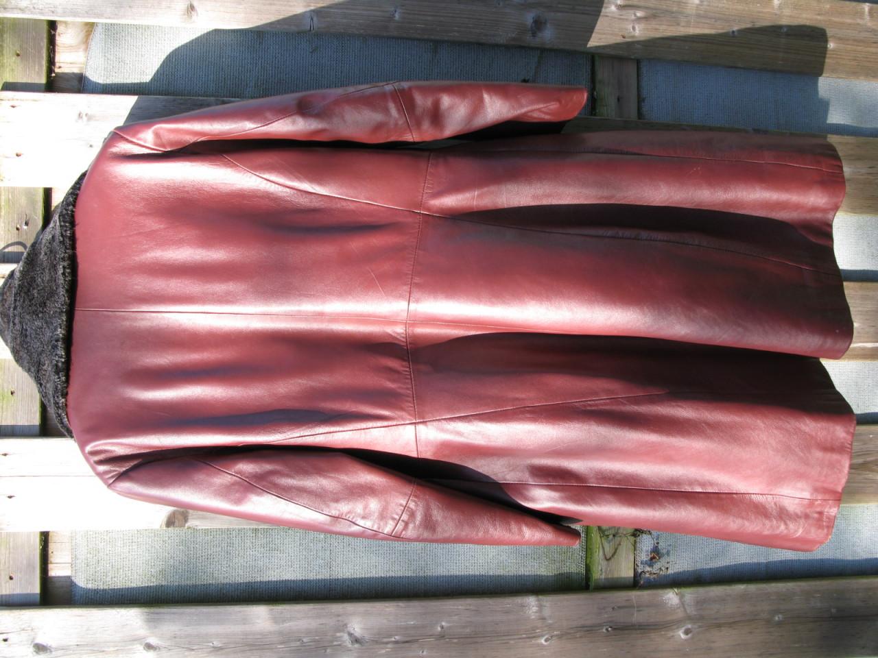 Lederen Jas 40/42