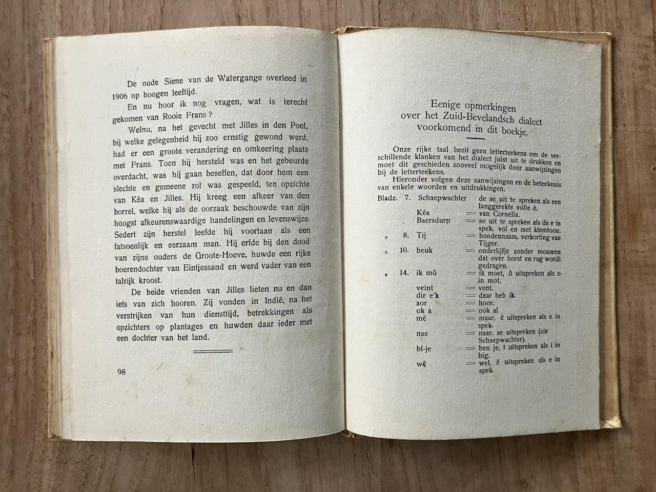 Zeldzaam Zeeuws Boekje Jillis de Schaepwachter (ca. 1920)