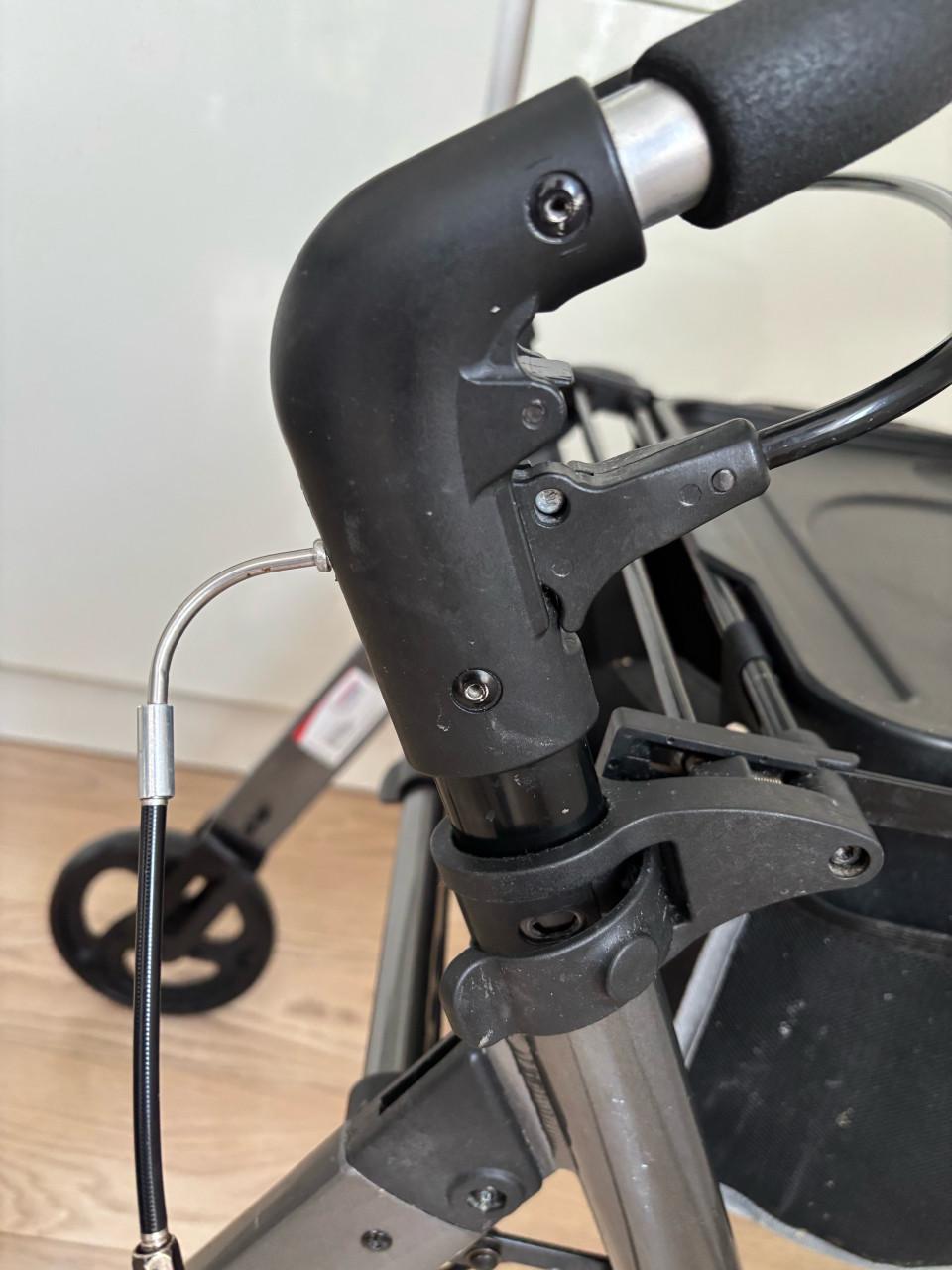 Opvouwbare Rollator - in hoogte verstelbaar
