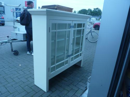 Vitrinekast wit