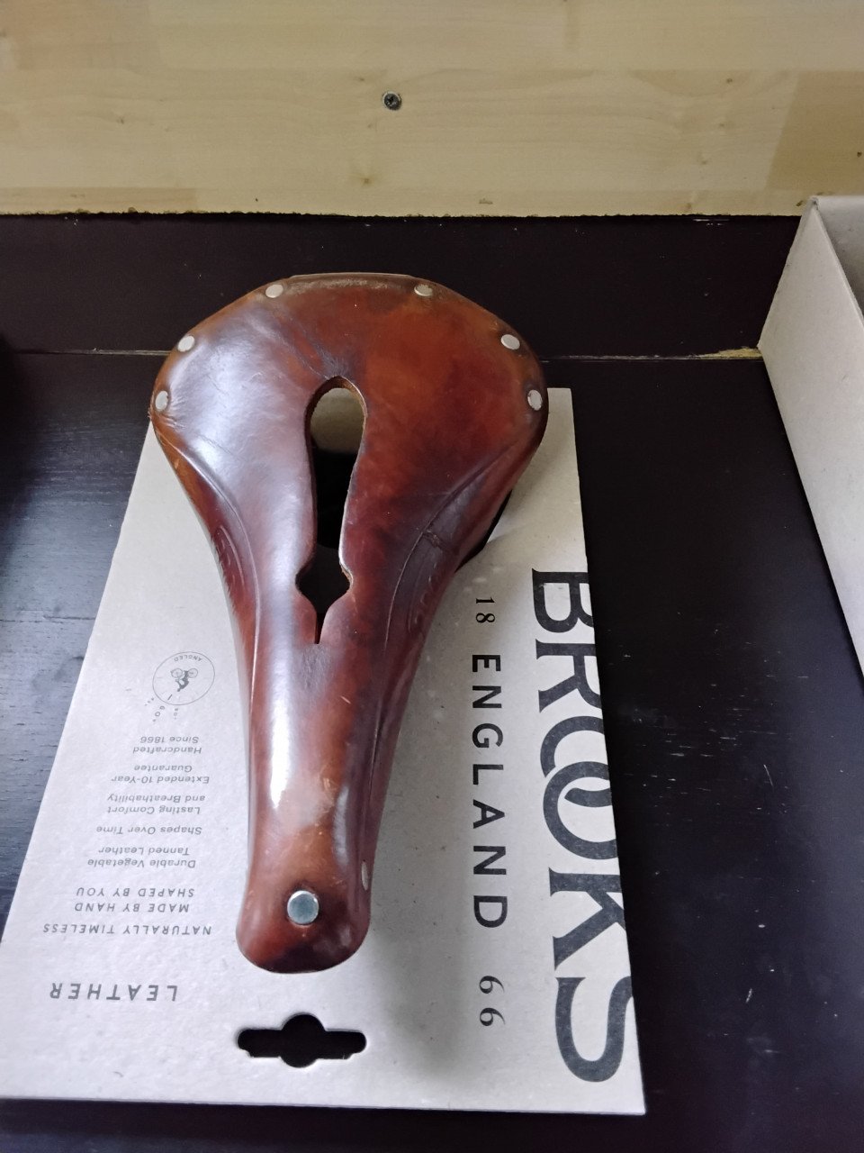 Brooks fietszadel