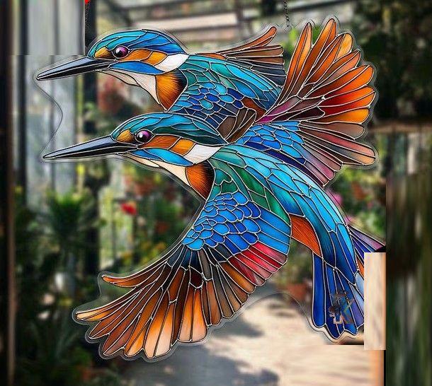 Raamhanger ijsvogel ( nieuw )