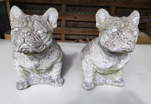 Tuinbeeld franse bulldog