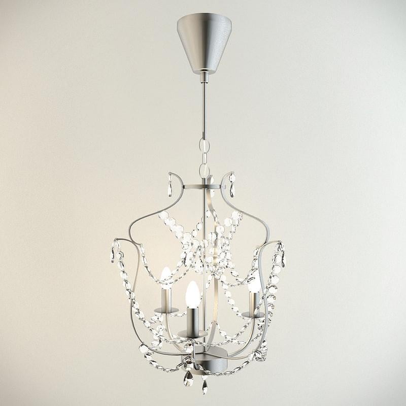 Kroonluchter Kristaller van Ikea  (nieuw in ds)