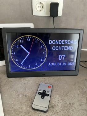 Digitale dementieklok