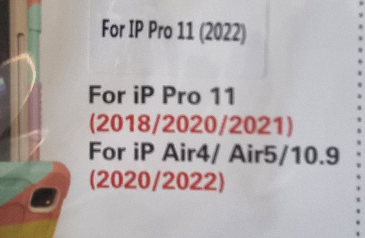 Beschermhoes ipad pro 11 (inch)/AIR 4/5 10.9 inch