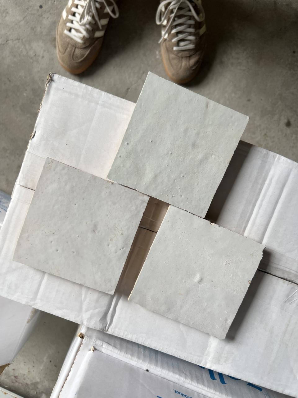 Zellige tegels blanc vierkant 3 m2