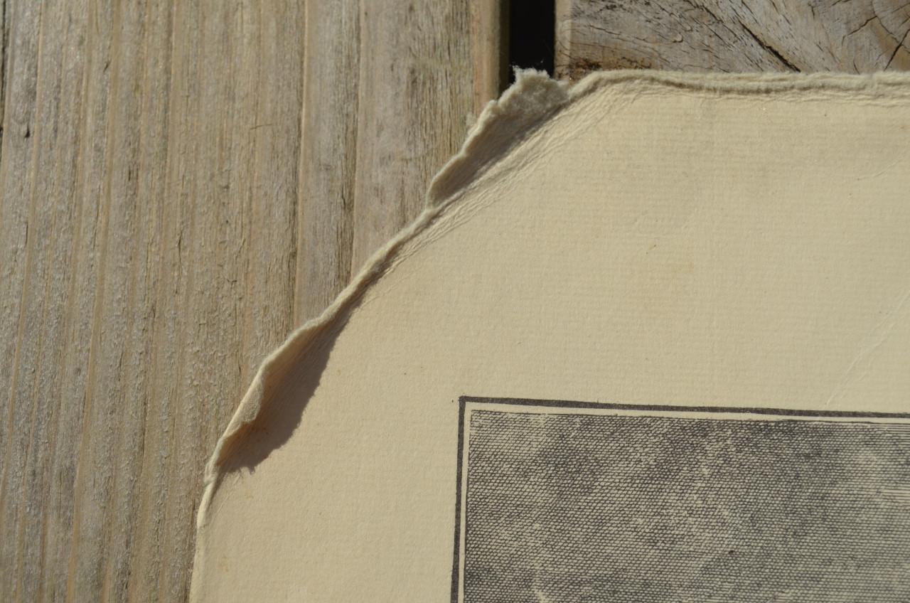 Grote dressoirprent Den Haag 105 x 55 cm