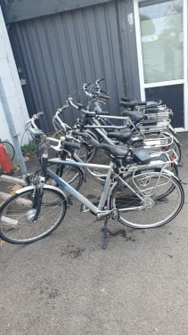 Skelter en fietsen