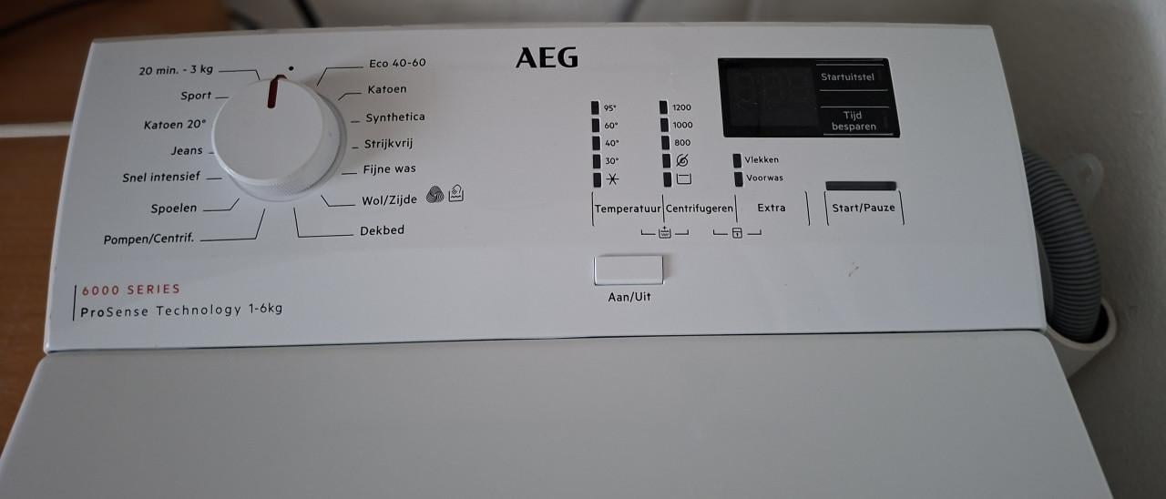 Wasmachine  AEG bovenlader