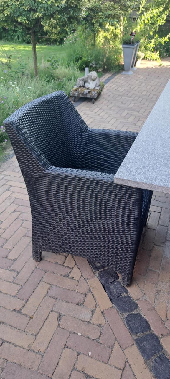Set van 6 tuinstoelen - Koopje