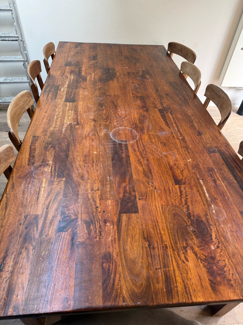 Eettafel + stoelen