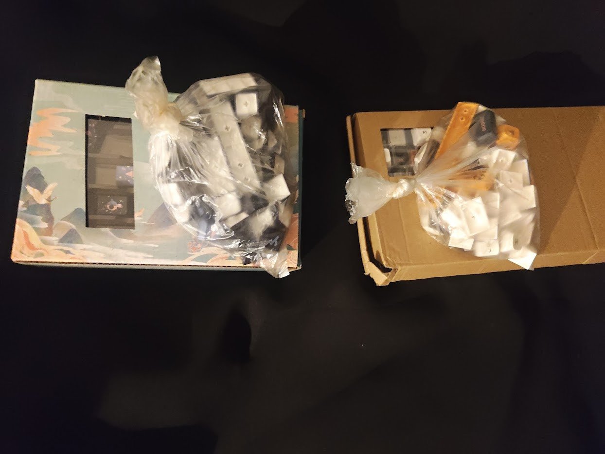 PBT MX Keycaps twv €85