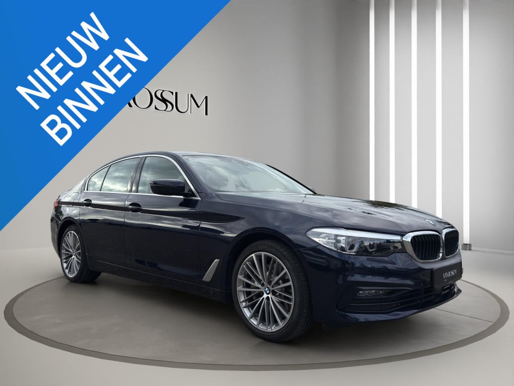 BMW 5 Serie 530e iperformance | sport line | leder cognac | electr.zonnesch