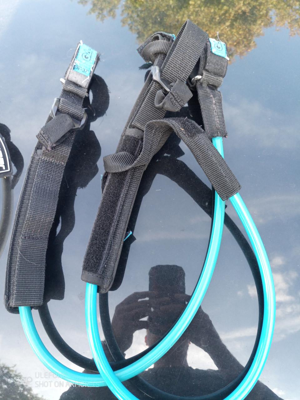 Windsurf Trapeze lijnen.