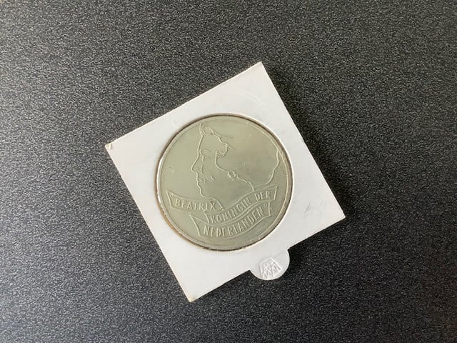 Beatrix, 50 gulden munt diverse jaartallen , zilver.