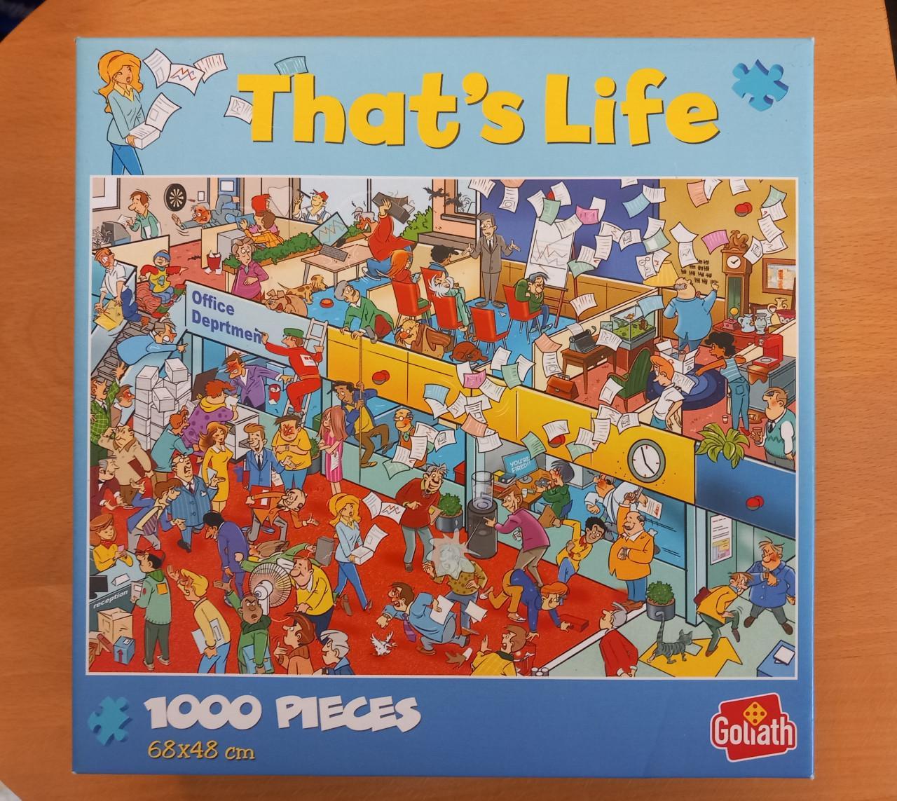 That's Life puzzel kantoor