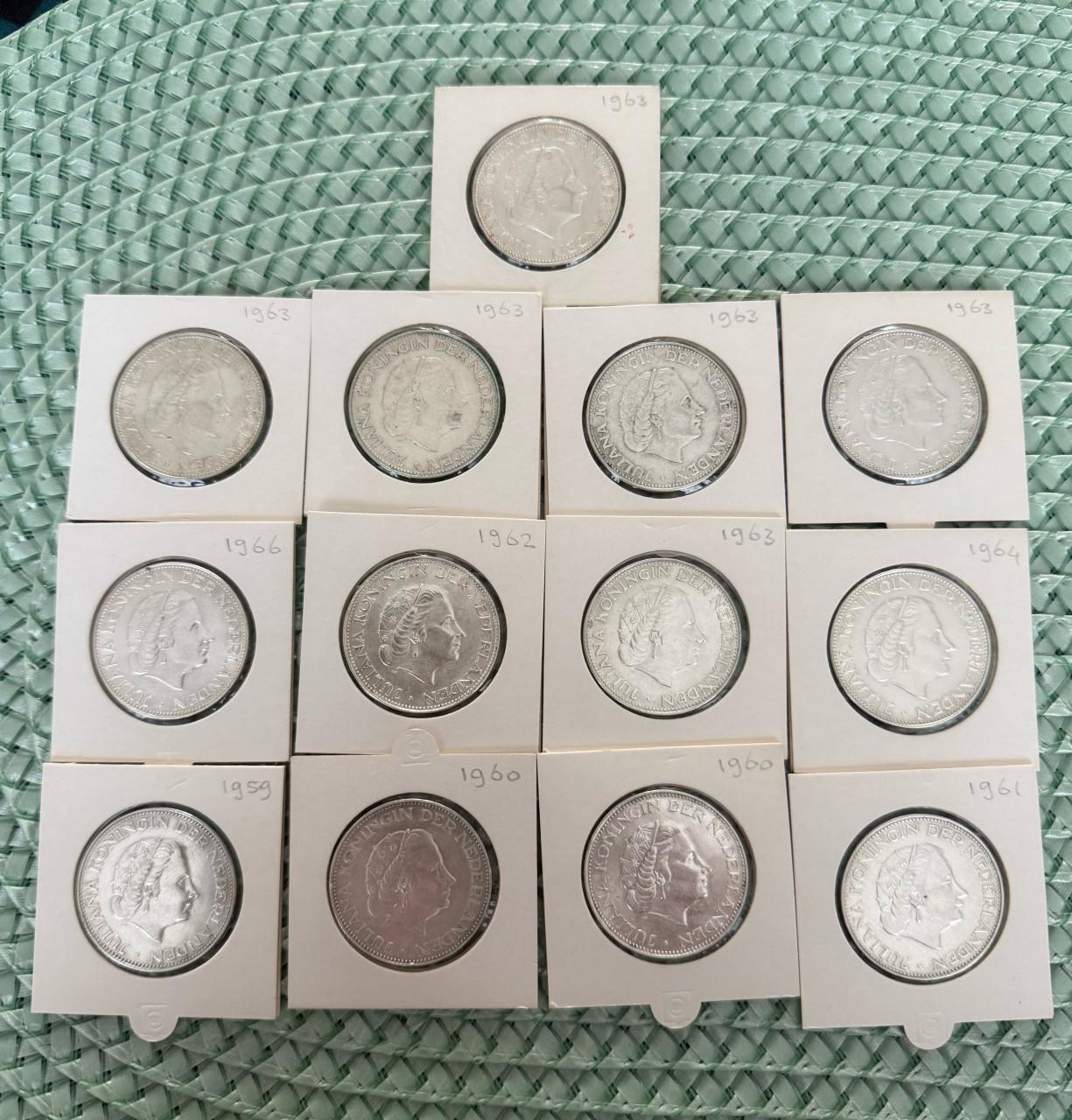 Zilveren Guldens,Rijksdaalders,Tientjes