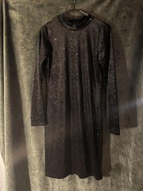 Nieuwe glitter jurk dames