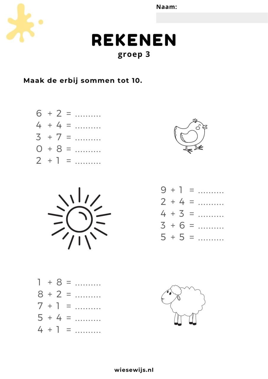 GEZOCHT GROEP 3 – REKENEN BIJLES