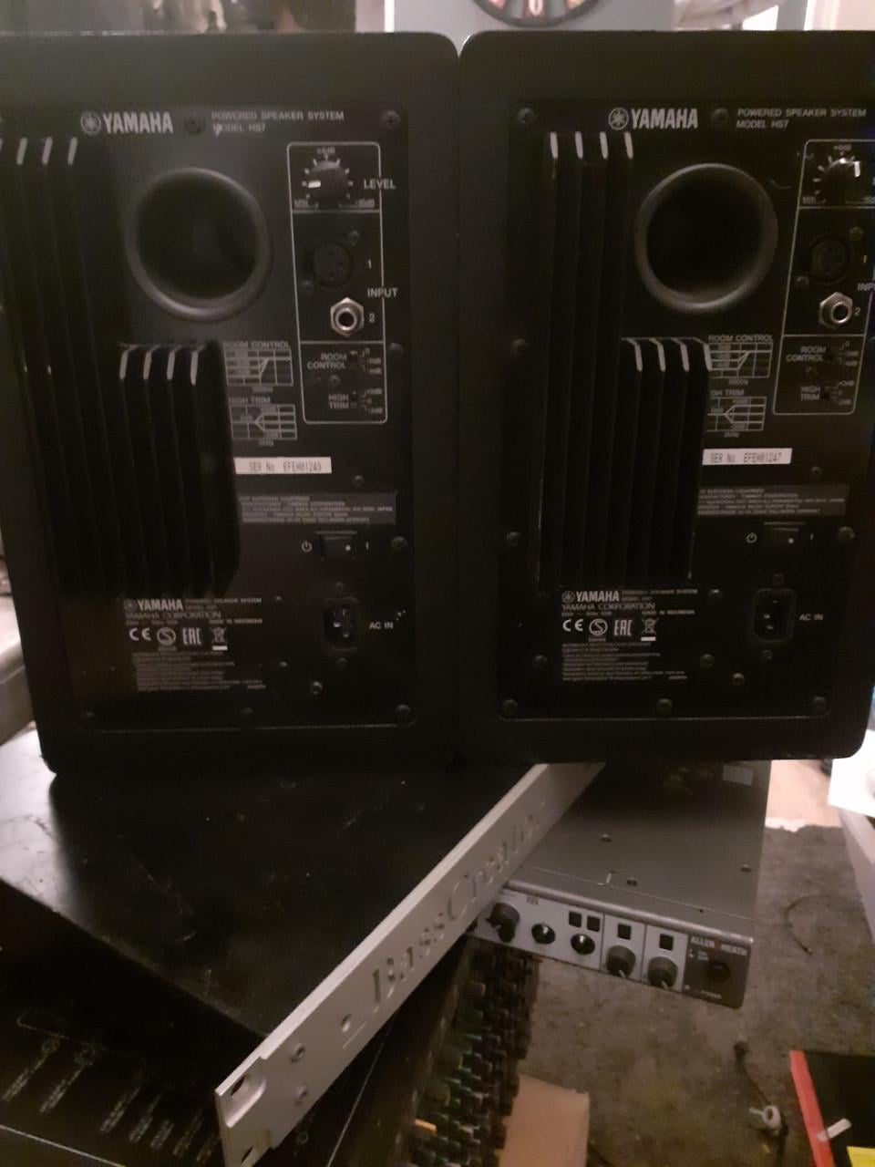Yamaha studio speakers