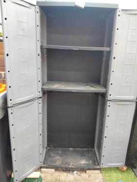 Tuinkast h165xb65xd35 cm