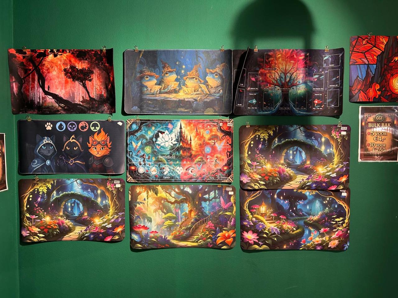 Schitterende TCG Playmats te Koop