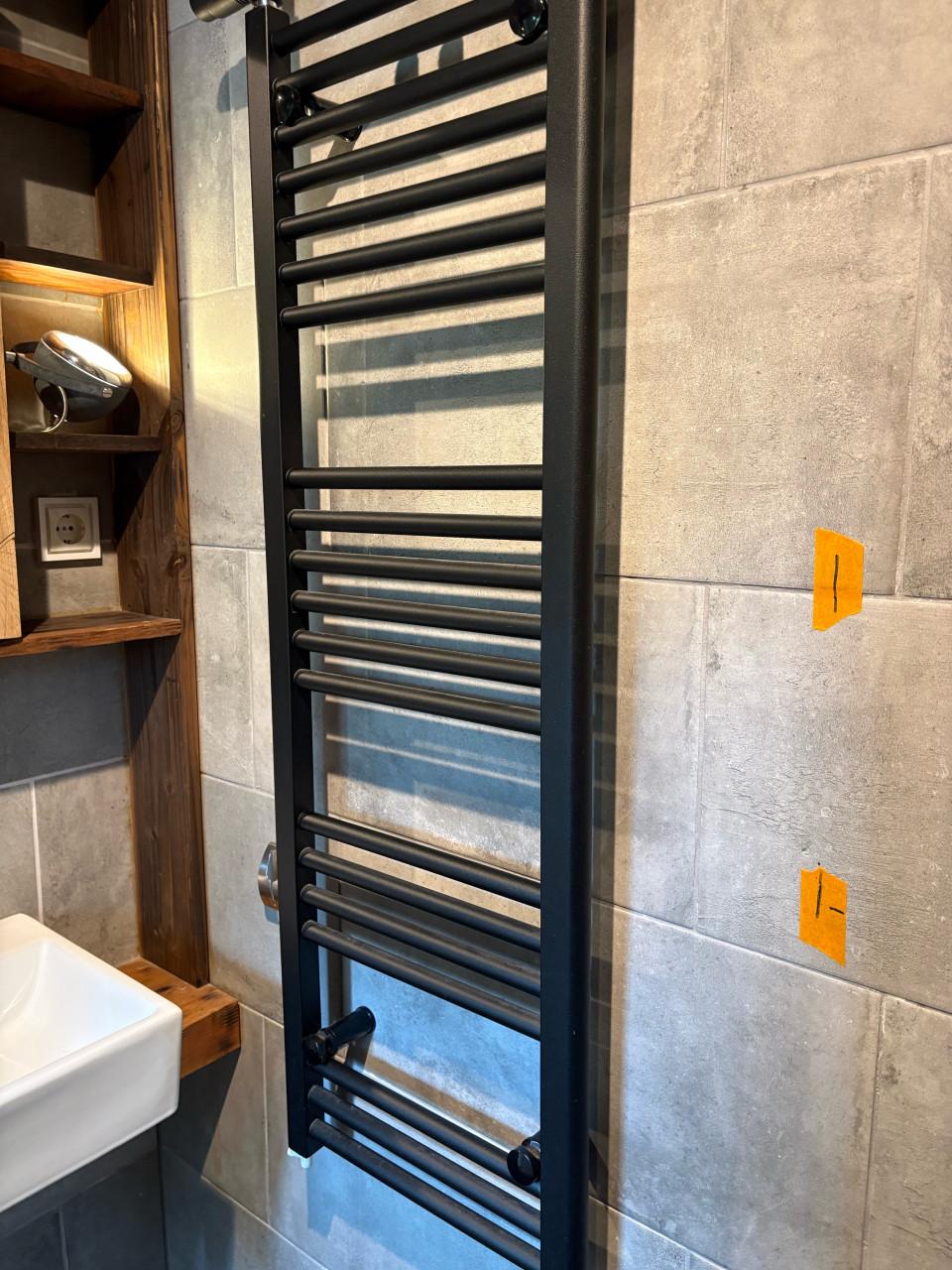 Design radiator incl kraan