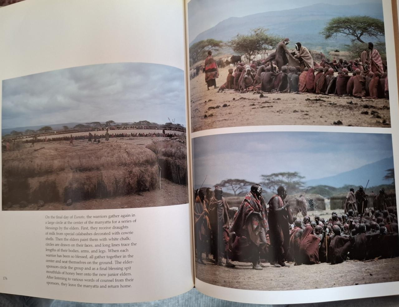 Maasai, prachtig fotoboek met begeleidende tekst,