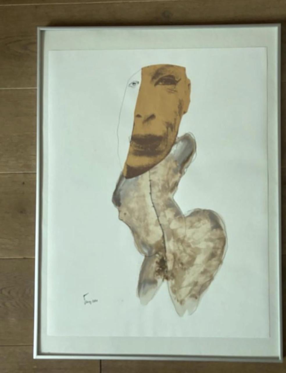 Surrealistisch Tweeluik -Moderne Kunst Abstracte Kunstwerken