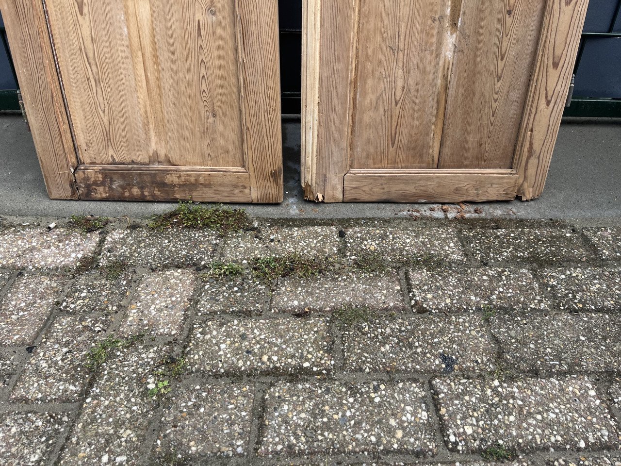 Kastdeuren, hout, antiek
