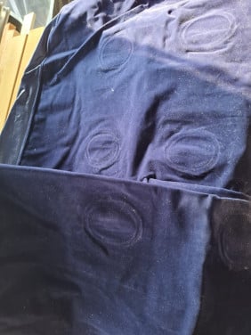 2x luchtbedden velours 1p en 2p