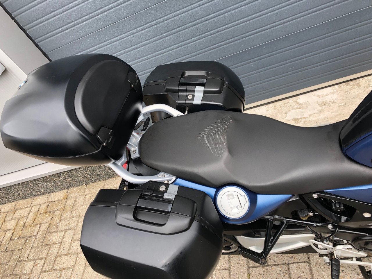 BMW F800GT 2017, A2,  39dkm, ABS/ESA etc. 3 koffers, valbeugel €6750,-