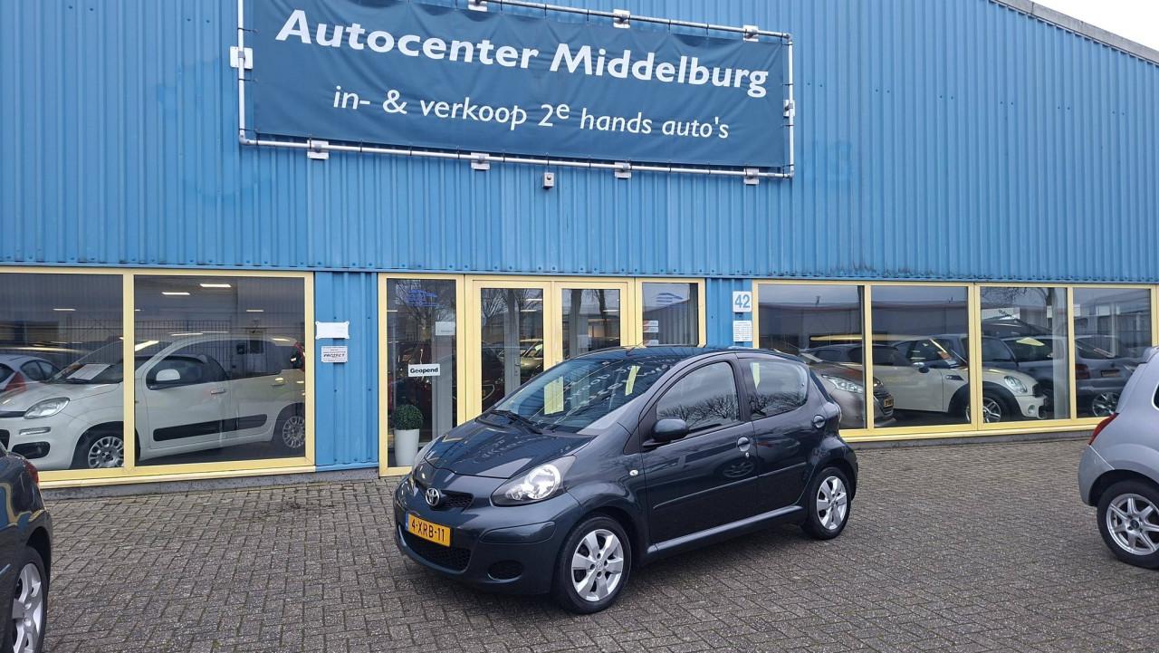 Toyota Aygo 1.0 12v Now 5deurs bj:2011 airco lm-velgen 108.000km nwst !!!!