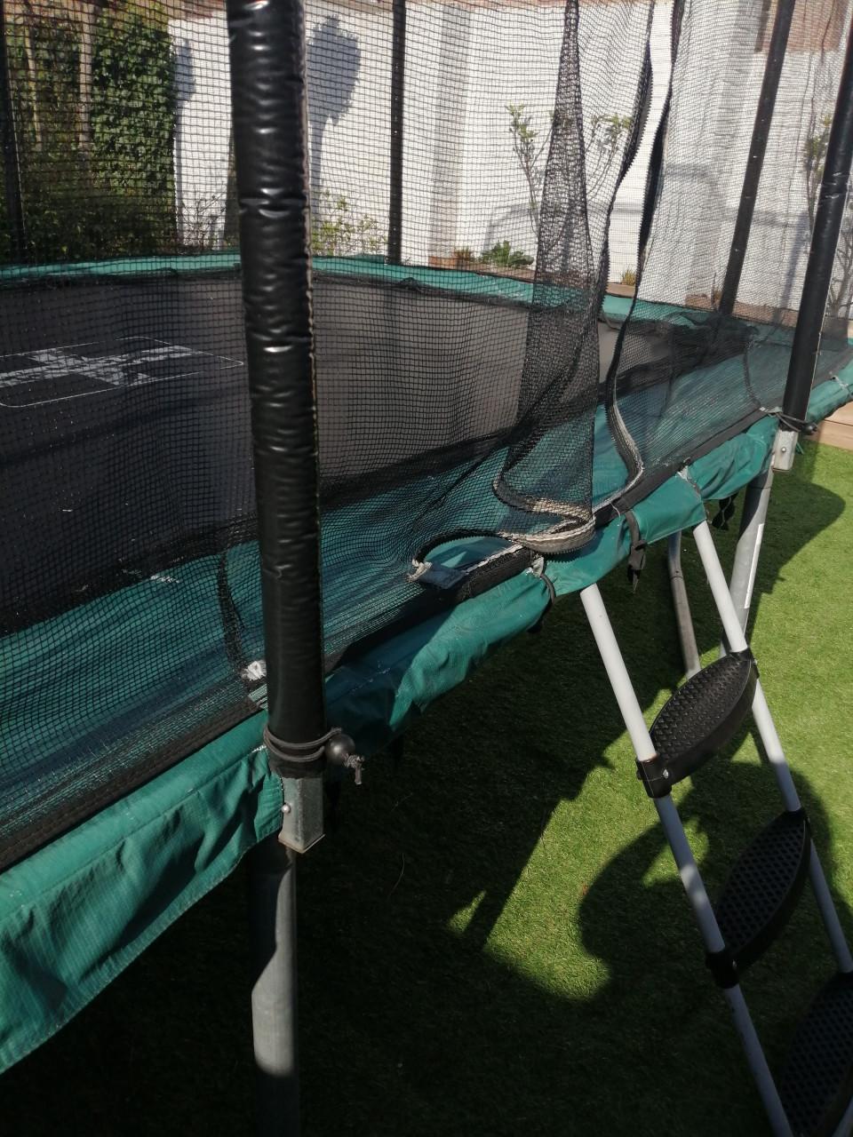 Trampoline Domyos 520 Decathlon rechthoekig