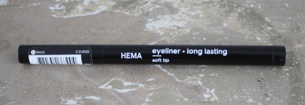 Zwarte eyeliner hema long lasting potloot