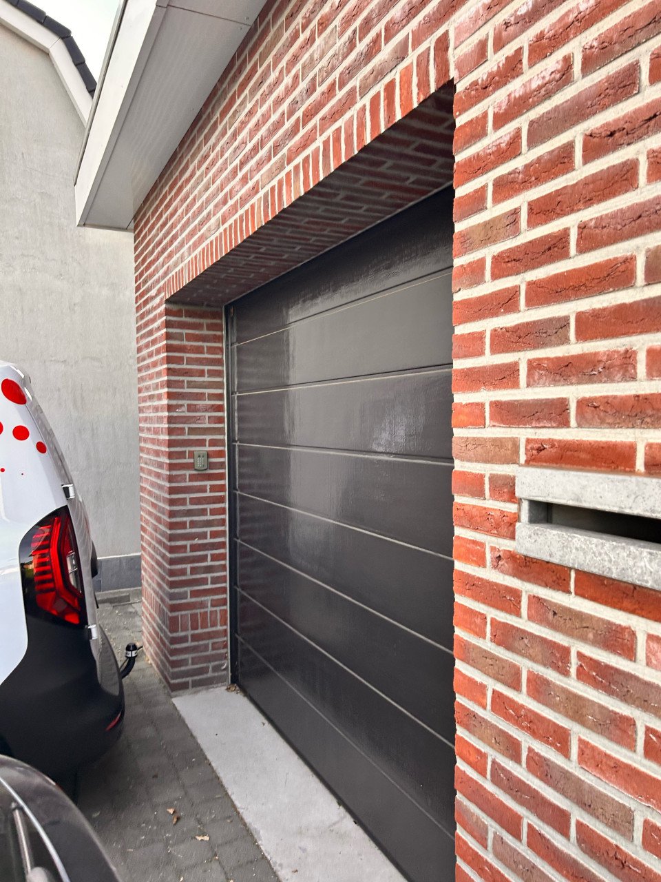 Garagepoort compleet of alleen de motor met bediening.