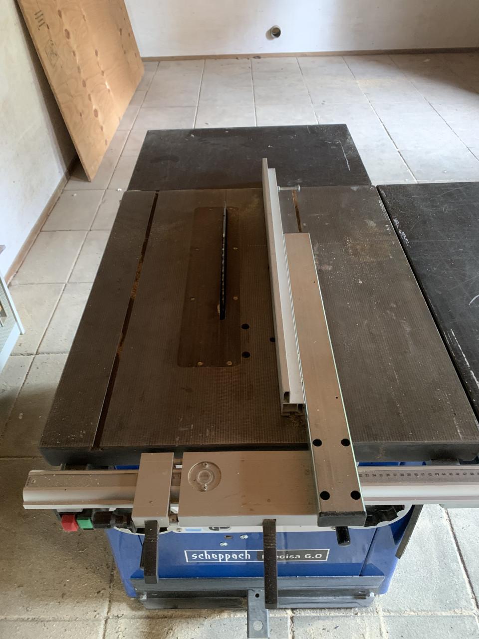 Cirkel zaagmachine Scheppach Precisa 6.0  230Volt