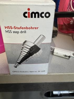 Hss boren + stappenboor