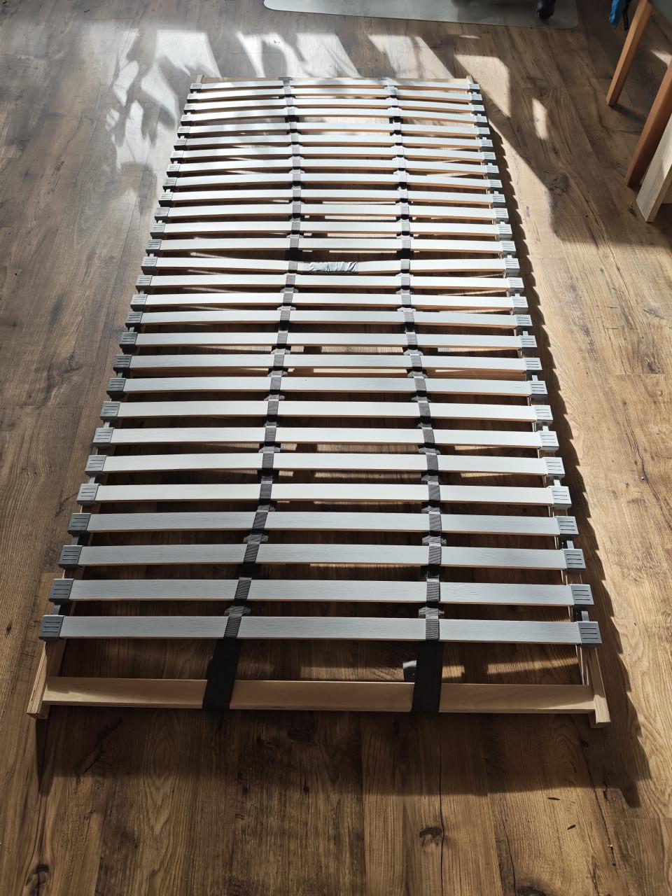 Matras en lattenbodem