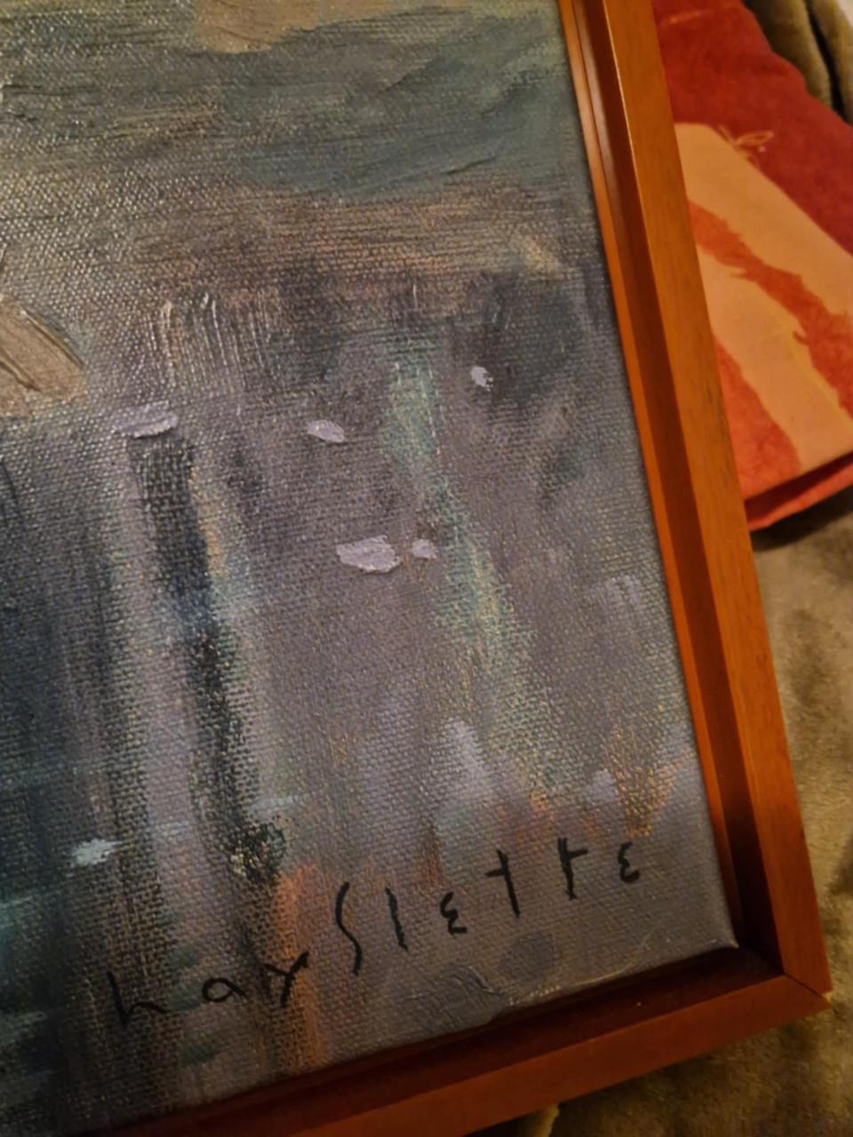 OLIEVERF OP CANVAS IKEA COLLECTIE