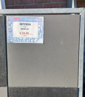 **BETONTEGEL INTENSA** 60X60CM PARTIJ (8)