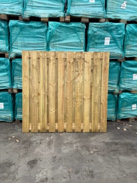 Geïmpregneerd tuinscherm (13 stuks)
